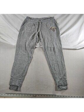 FSU Seminoles Womens Jogger Sweatpants Gray Medium NCAA Sideline Apparel